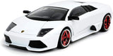 Jada Hyper-Spec 1/24 LAMBORGHINI Murcielago LP 640 DIECAST CAR MODEL WHITE 32570