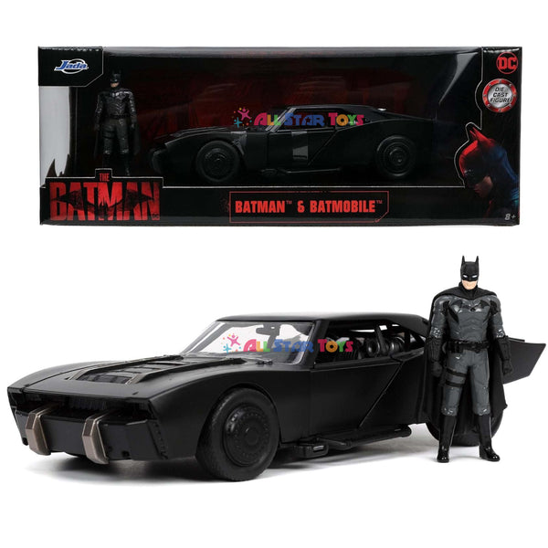 Jada 1:24 DC Comics from The Batman (2022) Batmobile with Batman