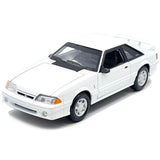 1993 Ford Mustang Coupe SVT Cobra white 1:24 Scale Diecast Maisto 32906