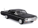 Maisto 1/26 1964 Chevrolet Impala SS Diecast Model Car 32908 Black