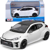 2021 Toyota GR Yaris White 1:24 Scale Diecast Maisto 32909