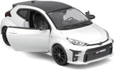 2021 Toyota GR Yaris White 1:24 Scale Diecast Maisto 32909