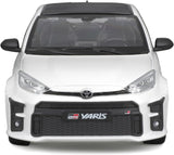 2021 Toyota GR Yaris White 1:24 Scale Diecast Maisto 32909