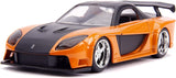 Jada Fast & Furious Han's Mazda RX-7 & Toyota GR Supra 2 pak 1/32 Diecast Model Car 32910
