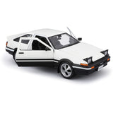 Maisto 1/24 Toyota Sprinter Trueno AE86 Diecast Model 32916 WHITE RHD (Right Hand Drive)