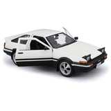 Maisto 1/24 Toyota Sprinter Trueno AE86 Diecast Model 32916 WHITE RHD (Right Hand Drive)