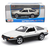 Maisto 1/24 Toyota Sprinter Trueno AE86 Diecast Model 32916 WHITE RHD (Right Hand Drive)