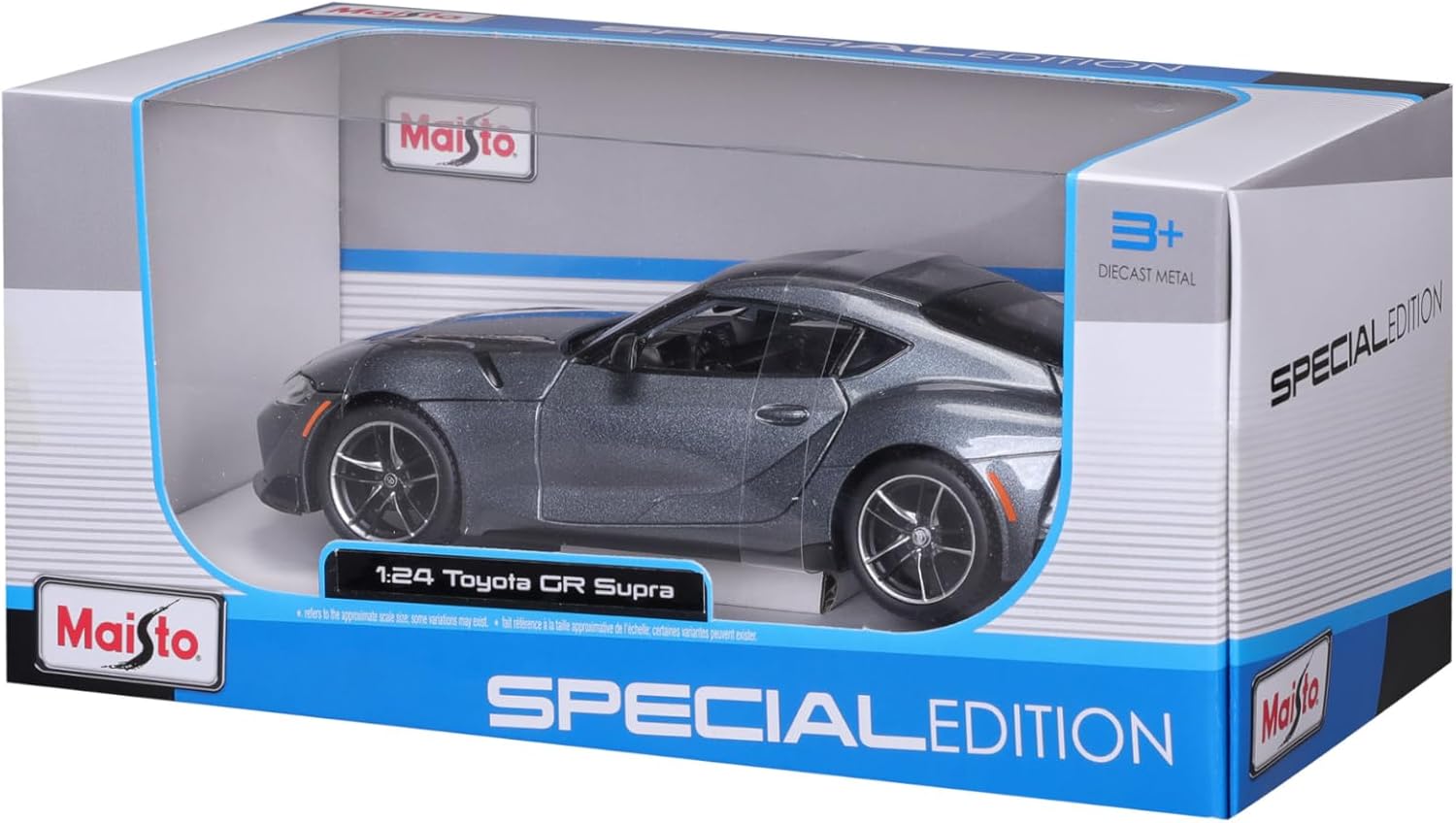 2022 Toyota Supra GR Grey 1:24 Scale Diecast Maisto 32917 – All