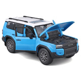 Maisto 1:24 SE 2024 Toyota Land Cruiser Blue Diecast Car Model 32924