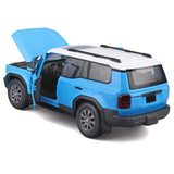 Maisto 1:24 SE 2024 Toyota Land Cruiser Blue Diecast Car Model 32924