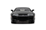1/24 "Fast and Furious" 1995 Toyota Supra Diecast Model Black by JADA 33380