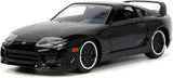 Jada Fast & Furious 1995 Toyota Supra 1/32 Diecast Model (5 inches) Black 33381