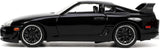 Jada Fast & Furious 1995 Toyota Supra 1/32 Diecast Model (5 inches) Black 33381
