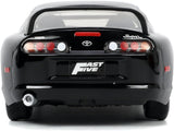 Jada Fast & Furious 1995 Toyota Supra 1/32 Diecast Model (5 inches) Black 33381