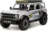 2021 Ford Bronco Just Trucks Collection Diecast Car Model with Tire Rack by Jada 33852