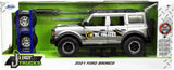2021 Ford Bronco Just Trucks Collection Diecast Car Model with Tire Rack by Jada 33852