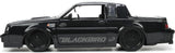 Jada Big Time Muscle 1/24 1987 Buick Grand National DieCast Car Model - Black 34199