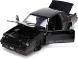 Jada Big Time Muscle 1/24 1987 Buick Grand National DieCast Car Model - Black 34199