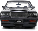 Jada Big Time Muscle 1/24 1987 Buick Grand National DieCast Car Model - Black 34199