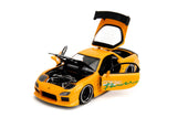 Jada Toys - JDM Tuners 1993 Mazda RX-7 (FD) HKS Power Yellow 1:24 Die-Cast Model 35957