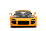 Jada Toys - JDM Tuners 1993 Mazda RX-7 (FD) HKS Power Yellow 1:24 Die-Cast Model 35957