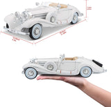 Maisto Premiere Edition 1936 Mercedes 500K Special Roadster (White) 1/18 Diecast Car Model 36055