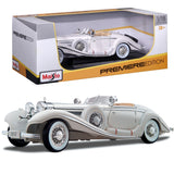 Maisto Premiere Edition 1936 Mercedes 500K Special Roadster (White) 1/18 Diecast Car Model 36055