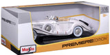 Maisto Premiere Edition 1936 Mercedes 500K Special Roadster (White) 1/18 Diecast Car Model 36055