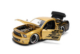 1:24 Jada 2008 Ford Shelby GT-500KR Bigtime Muscle Gold and Black 36462