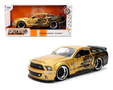 1:24 Jada 2008 Ford Shelby GT-500KR Bigtime Muscle Gold and Black 36462