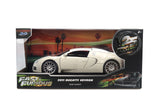 Jada 25 Years of Fast & Furious 2011 Bugatti Veyron - 1:24 Scale Diecast Model Toys 36476 White/Beige