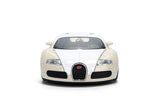 Jada 25 Years of Fast & Furious 2011 Bugatti Veyron - 1:24 Scale Diecast Model Toys 36476 White/Beige