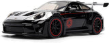 Jada Disney 1:24 Darth Vader & Porsche 911 GT3 RS (992) Diecast Model from Movie Star Wars 36477, Collectible Toy Car