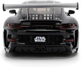 Jada Disney 1:24 Darth Vader & Porsche 911 GT3 RS (992) Diecast Model from Movie Star Wars 36477, Collectible Toy Car