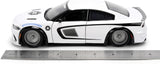 Jada Disney 1:24 Stormtrooper & 2021 Dodge Charger SRT Hellcat Diecast Model from Movie Star Wars, JADA 36478, Collectible Toy Car