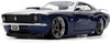Jada Toys Bigtime Muscle 1:24 1970 Ford Mustang Boss 429 Die-cast Car 36639 Silver Blue