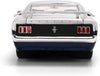 Jada Toys Bigtime Muscle 1:24 1970 Ford Mustang Boss 429 Die-cast Car 36639 Silver Blue