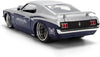 Jada Toys Bigtime Muscle 1:24 1970 Ford Mustang Boss 429 Die-cast Car 36639 Silver Blue