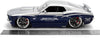 Jada Toys Bigtime Muscle 1:24 1970 Ford Mustang Boss 429 Die-cast Car 36639 Silver Blue