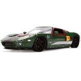Jada Disney 1:24 Star Wars Boba Fett & 2005 Ford GT Diecast Model from Movie Star Wars, JADA 36909, Collectible Toy Car Model