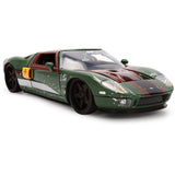 Jada Disney 1:24 Star Wars Boba Fett & 2005 Ford GT Diecast Model from Movie Star Wars, JADA 36909, Collectible Toy Car Model