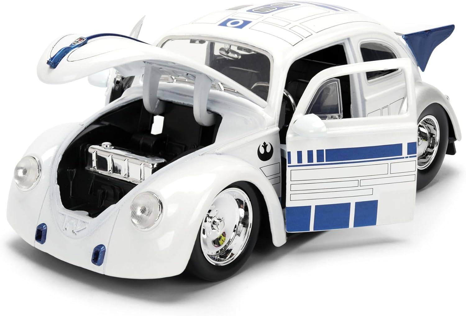 Jada Disney 1:24 Star Wars R2-D2 & 1959 Volkswagen Drag Beetle