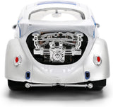 Jada Disney 1:24 Star Wars R2-D2 & 1959 Volkswagen Drag Beetle Diecast Model from Movie Star Wars, JADA 36912, Collectible Toy Car