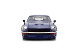 1:24 1972 Datsun 240Z JDM Tuners Diecast Model by Jada Blue 37020