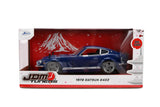 1:24 1972 Datsun 240Z JDM Tuners Diecast Model by Jada Blue 37020