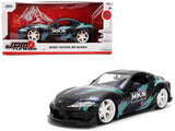 Jada 1:24 2020 Toyota GR Supra JDM Tuners Diecast Car Model Black 37023