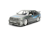 Jada "25 Years of Fast & Furious" Volkswagen Jetta Color Brush 1/24 Diecast Model 37820