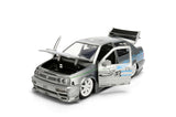Jada "25 Years of Fast & Furious" Volkswagen Jetta Color Brush 1/24 Diecast Model 37820