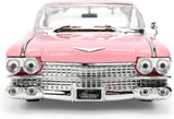 Jada 1959 Cadillac Coupe DeVille 1/24 Die-Cast Model Car – Pink Classic Lowrider Collectible Model 38004
