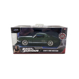JADA 1/32 Sean's 1967 Ford Mustang, Fast & Furious, Diecast Model, 99519